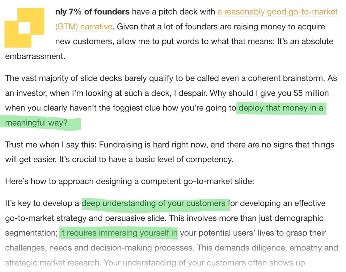 If you’re going to market, your GTM slide needs to be awesome TechCrunch 2024-02-12 at 5.16.13 PM